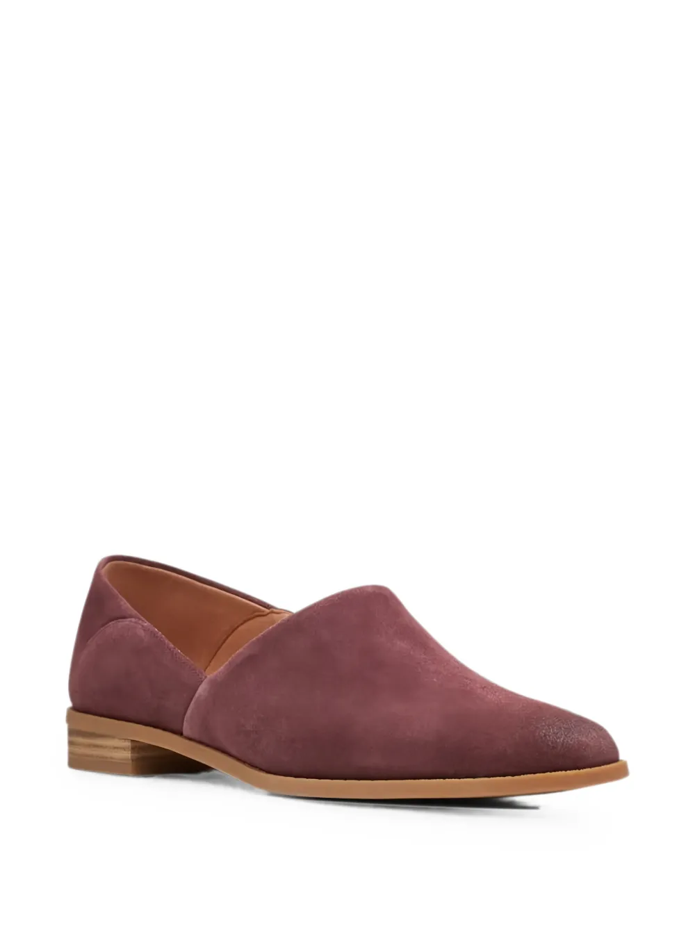 Clarks Originals Pure Belle suède loafers Rood