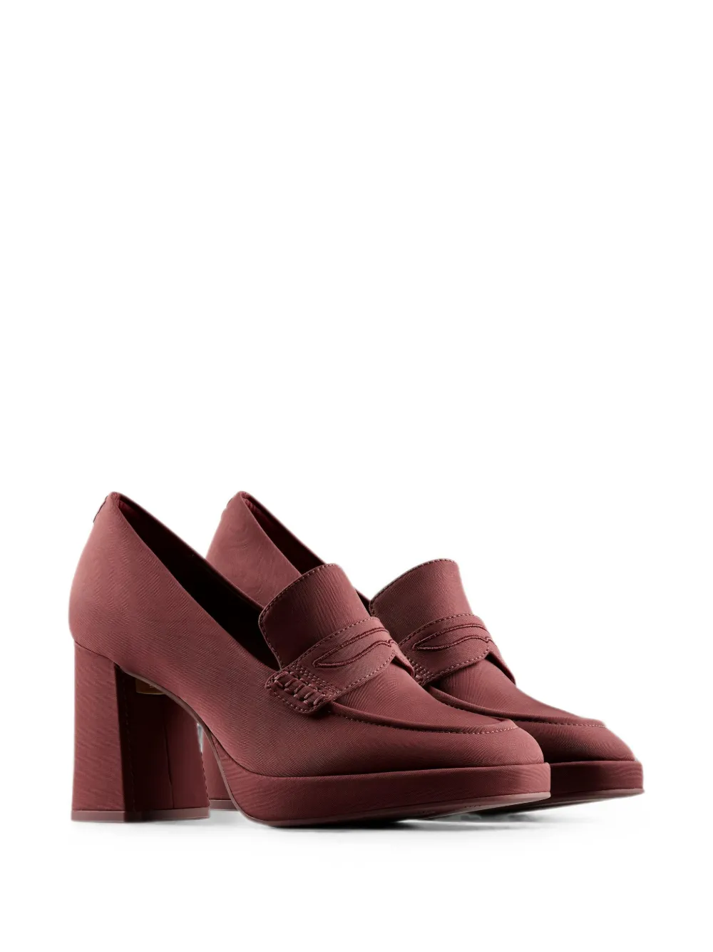Clarks Originals Martine Rose block-heel loafers Rood