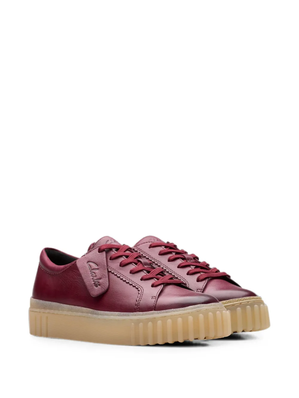 Clarks Originals Mayhill Walk leren sneakers Rood