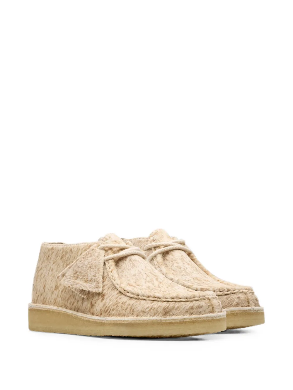 Clarks Originals Desert Nomad lace-up Derby shoes Beige