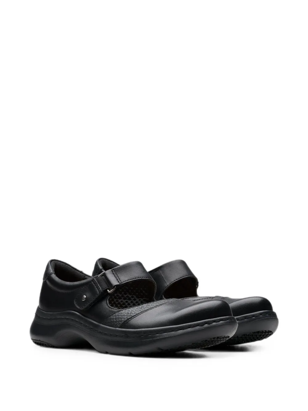 Clarks Originals Clarkspro Pace ballerina's met klittenband Zwart