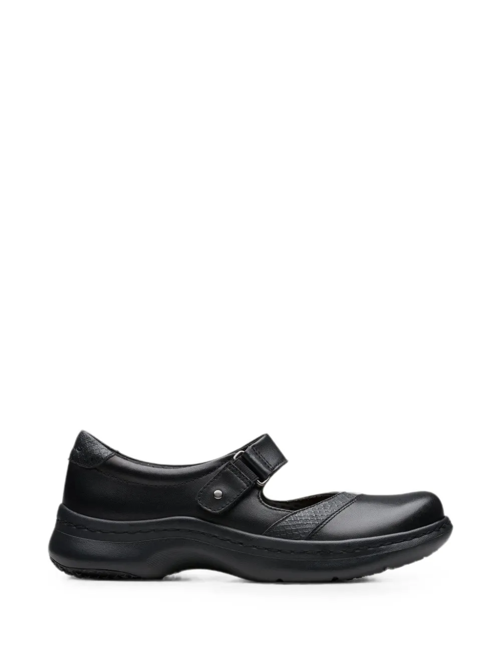 Clarks Originals Clarkspro Pace ballerina's met klittenband Zwart