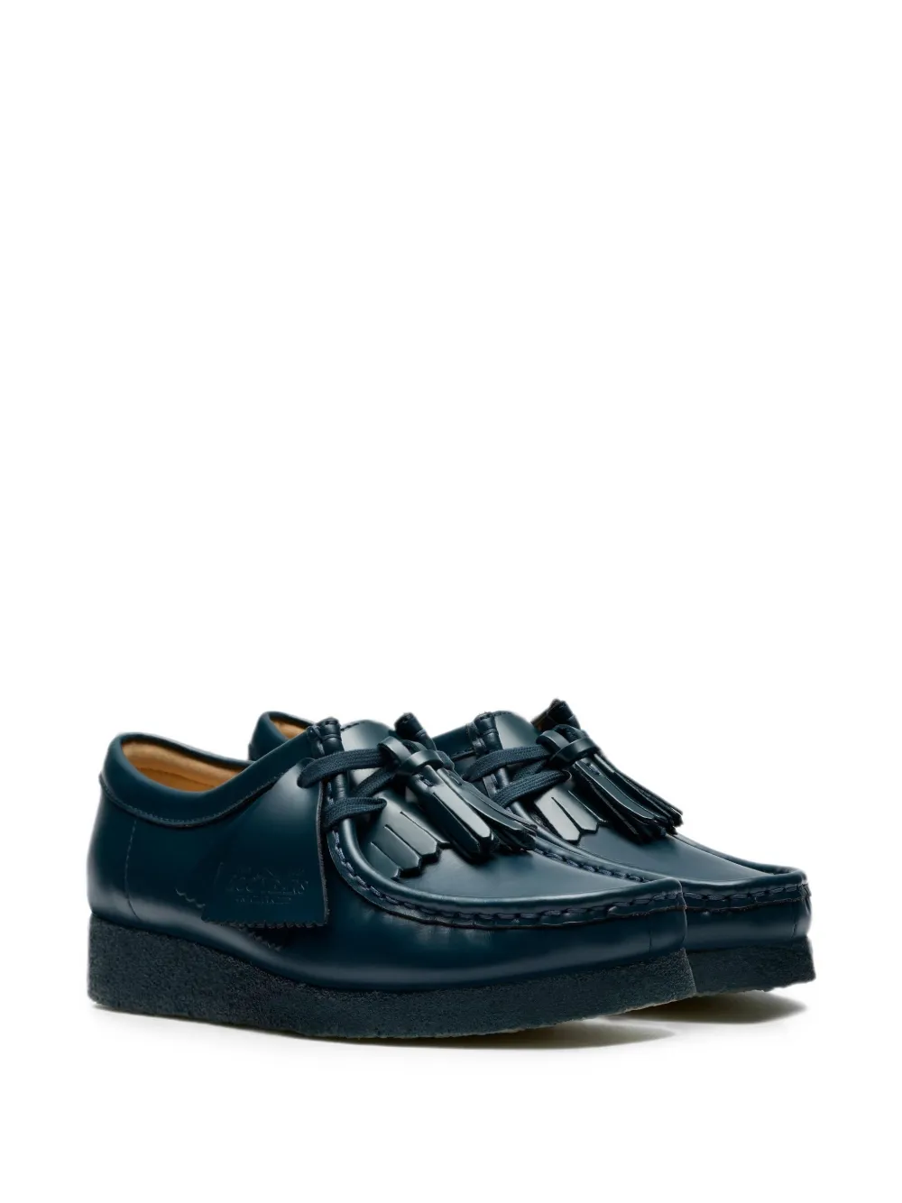 Clarks Originals Wallabee tassel-detail Oxford shoes Blauw