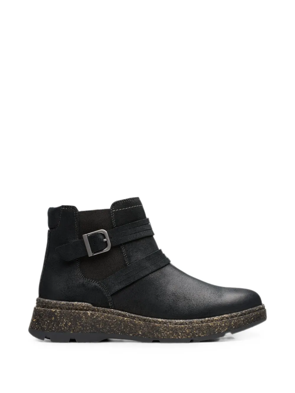 Clarks Originals Noralyn Strap suede ankle boots Zwart