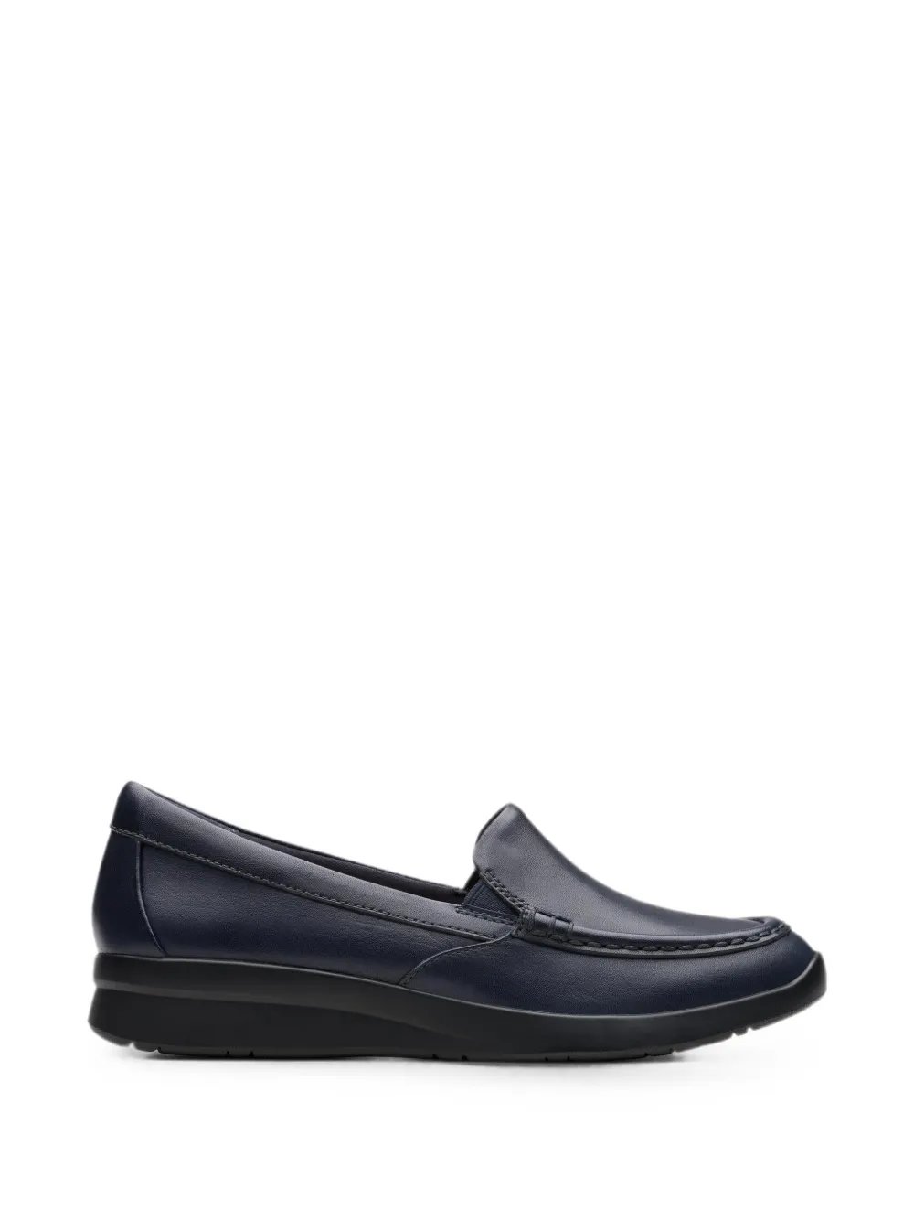 Clarks Originals Ellowyn Lux leren loafers Blauw