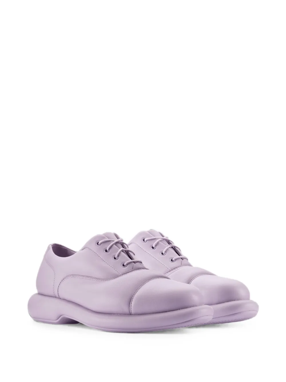 Clarks Originals x Martine Rose padded leather Oxford shoes Paars