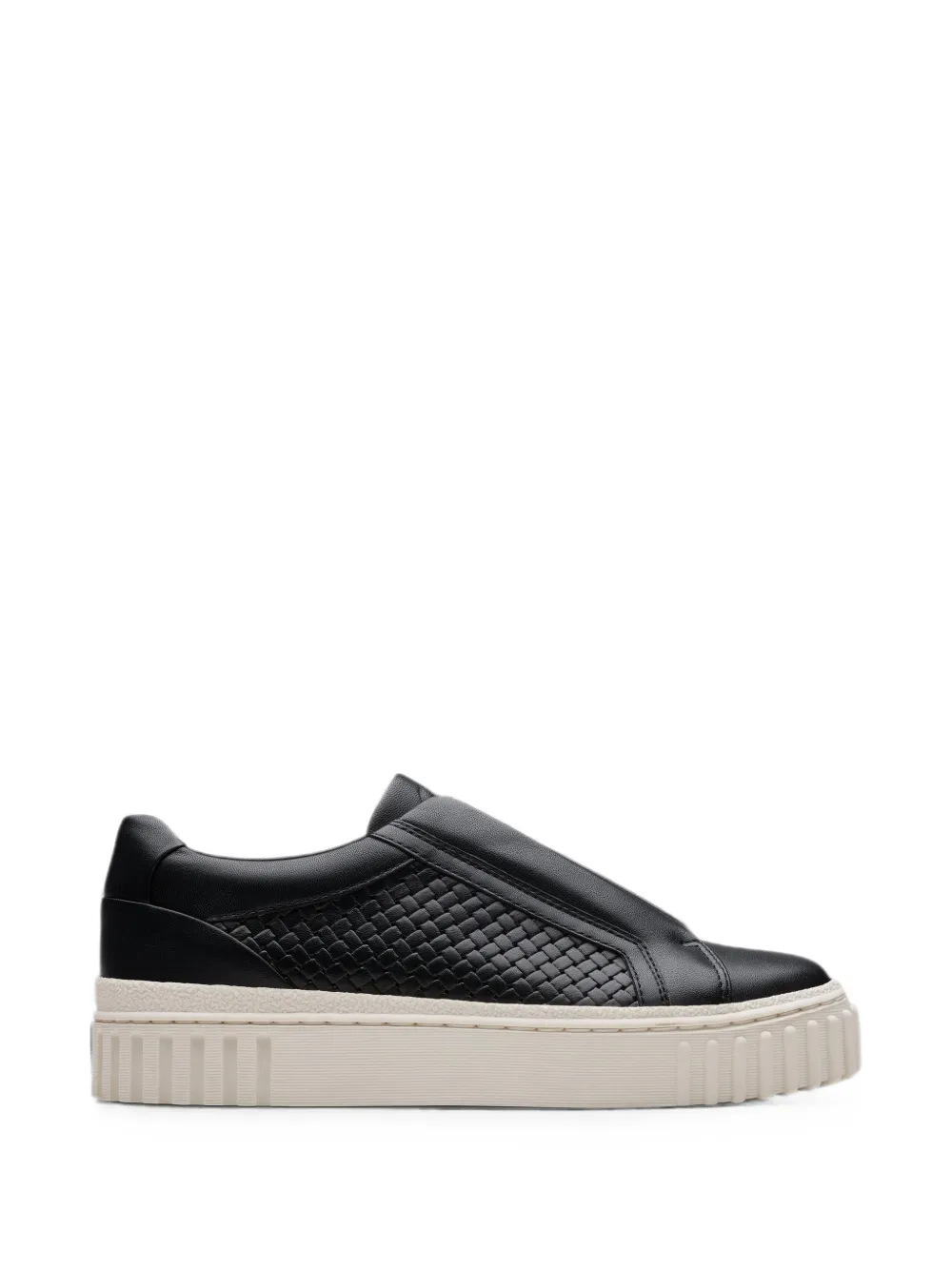 Clarks Originals Sneakers Mayhill Bay in pelle - Nero