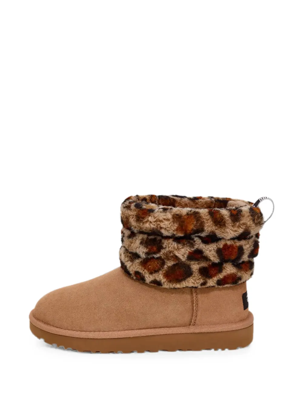 UGG Fluff Mini quilted boots Beige