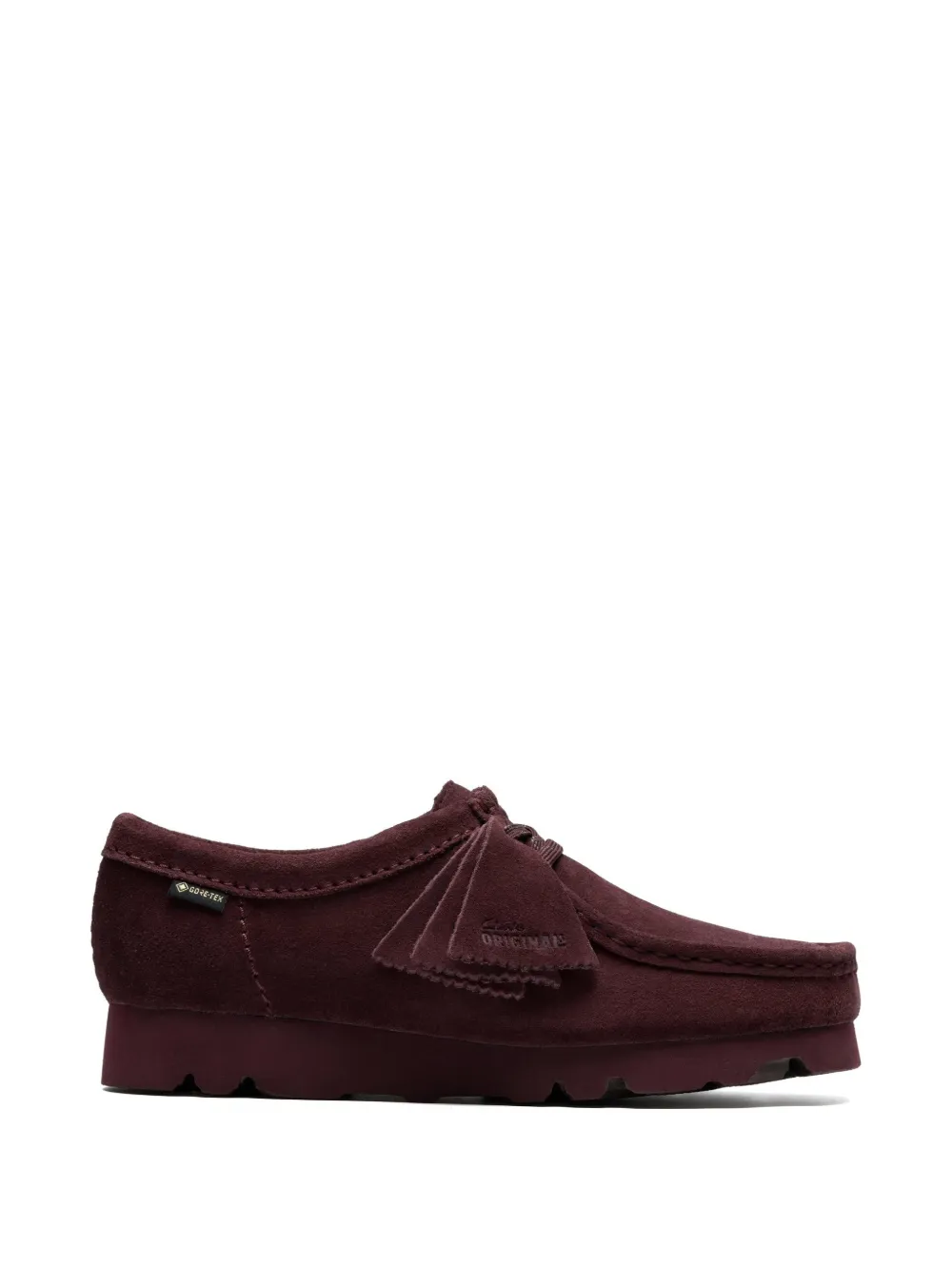 Clarks Originals Wallabee GTX lace-up shoes Paars