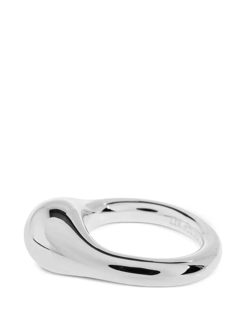 Lie Studio Chloe Ring In Metallic