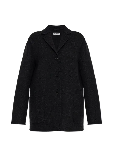 Jil Sander herringbone wool blazer