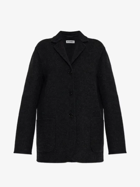Jil Sander herringbone wool blazer