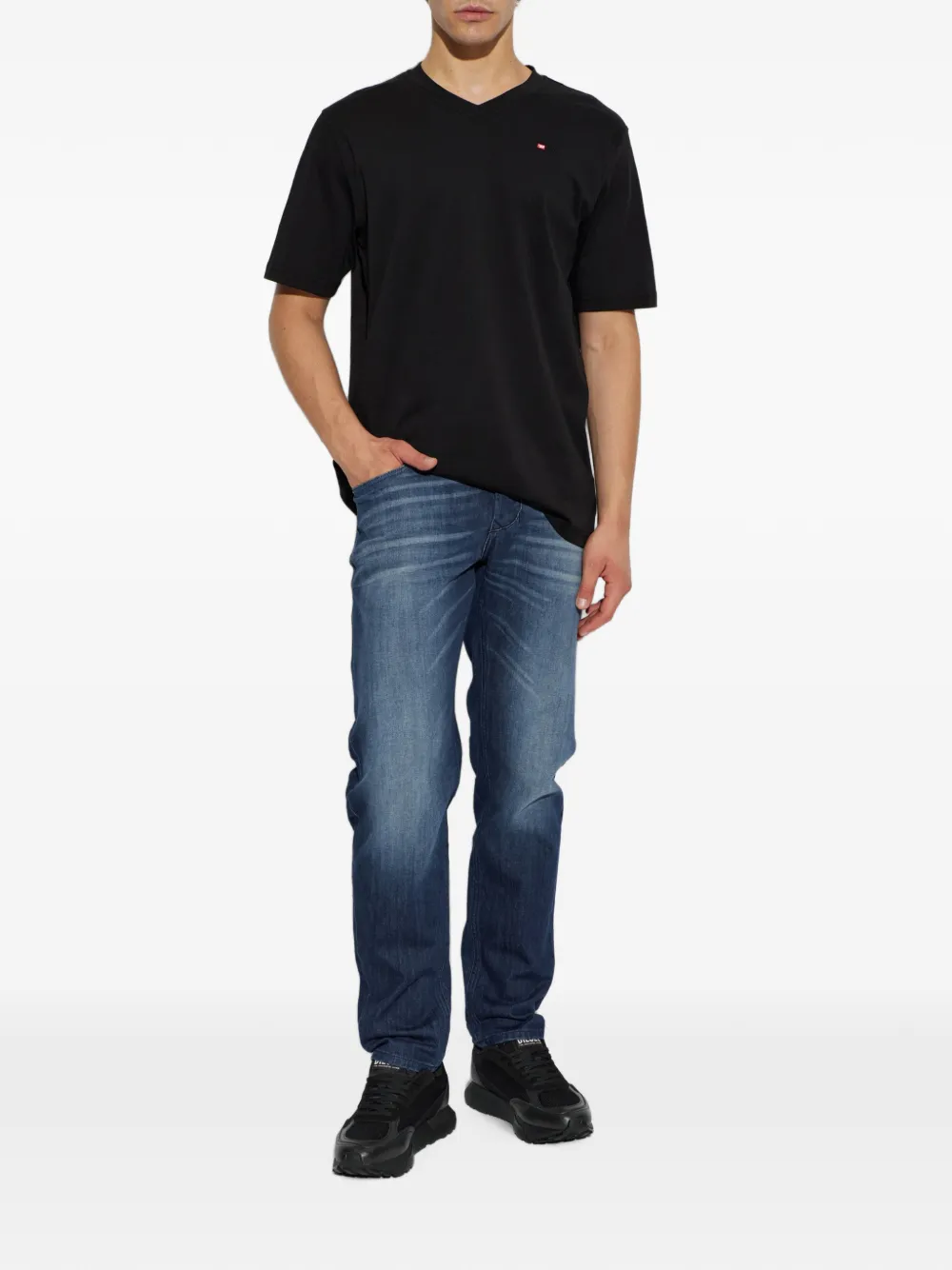 Diesel Larkee-Beex straight jeans Blauw