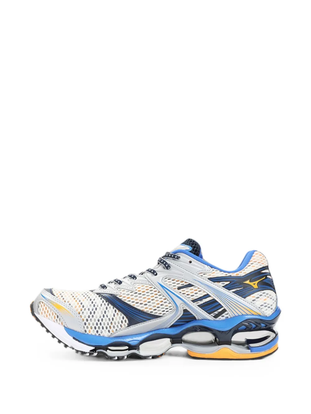Mizuno Wave Prophecy 1 logo-patch low-top sneakers Wit