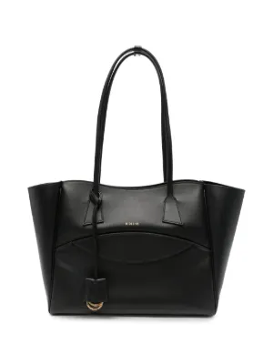 MCM レザー トートバッグ | ブラック | FARFETCH JP