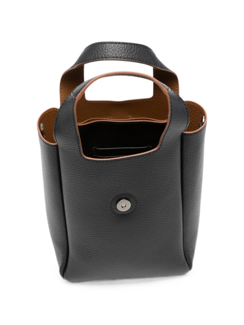 Hogan Shopper met logoplakkaat Zwart
