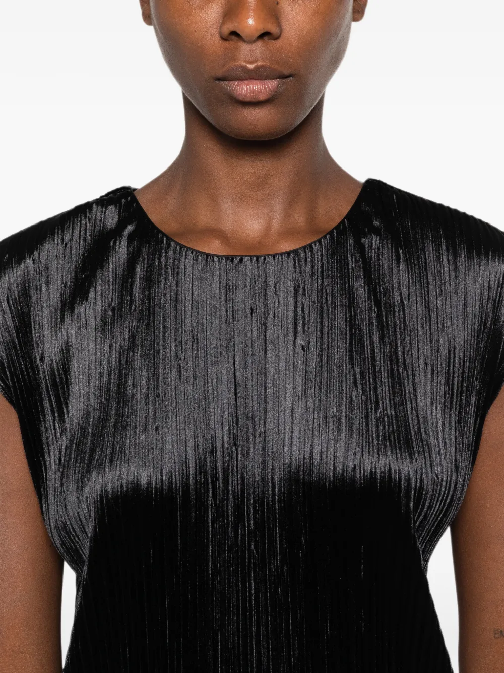 Forte Mouwloze top Zwart