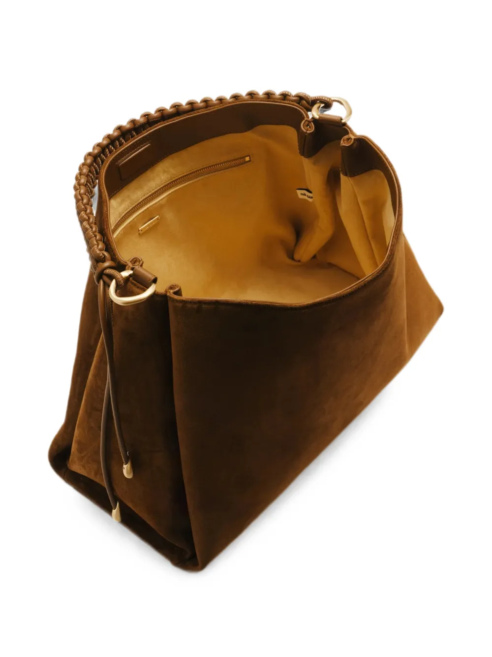 Cult Gaia Osa shopper met gevlochten bandje Bruin