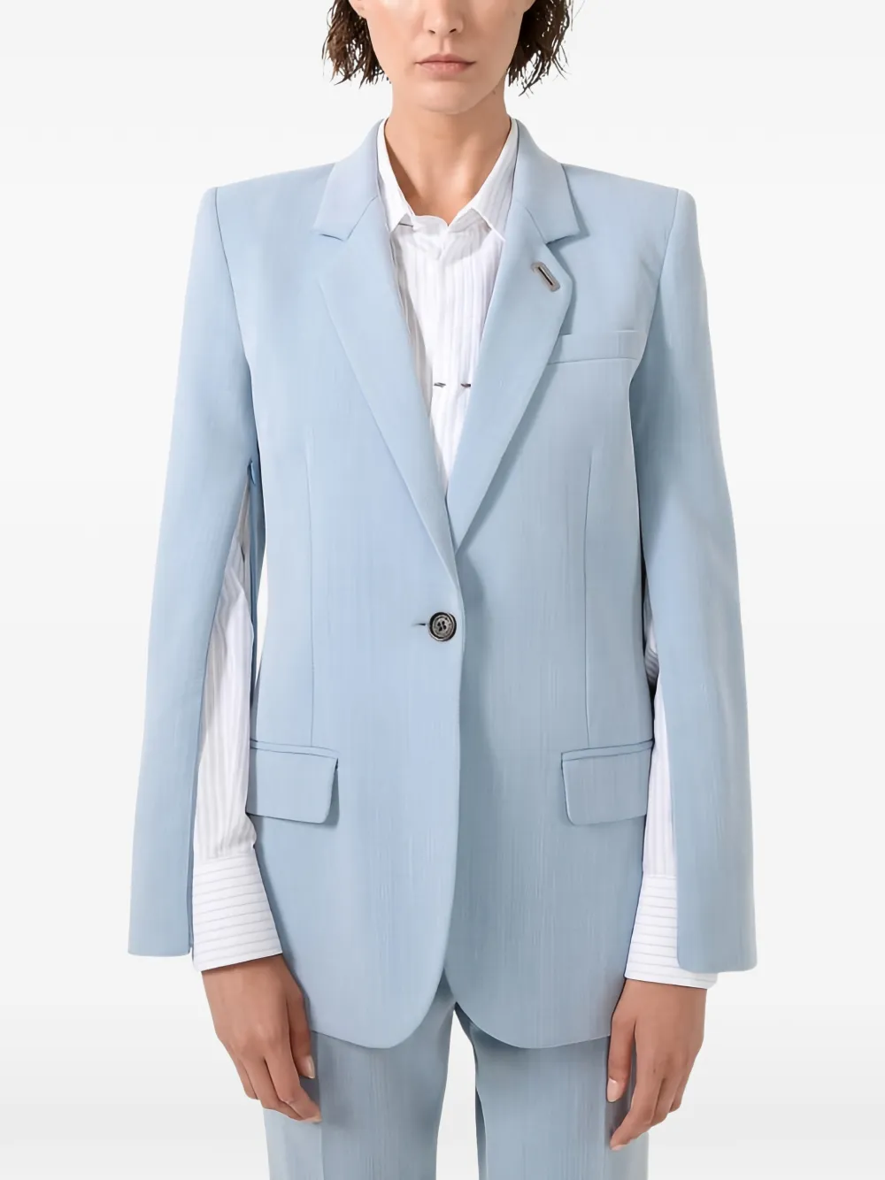 Barbara Bui single-breasted blazer - Blue