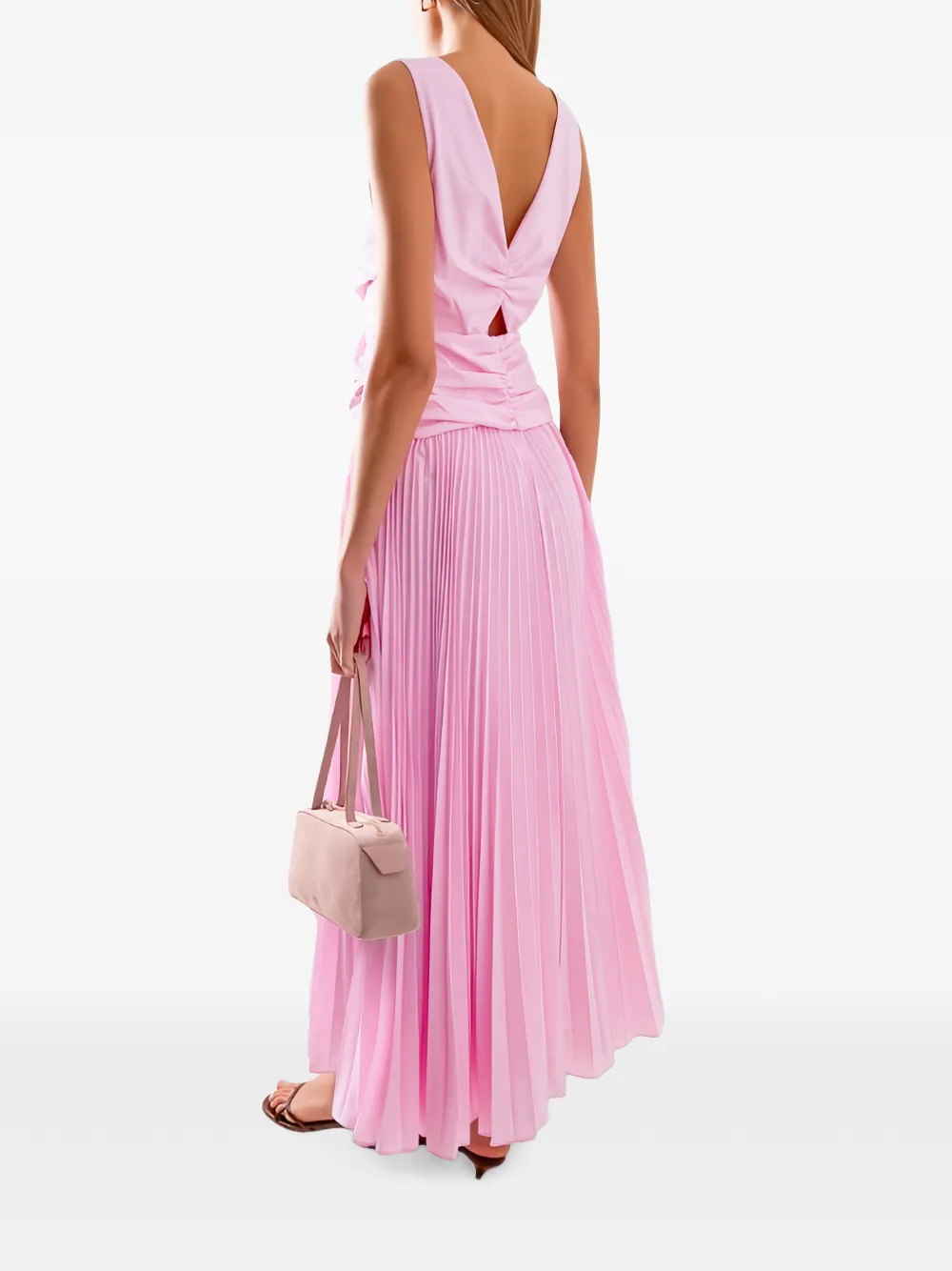 SIMKHAI Vivianne midi-jurk Roze