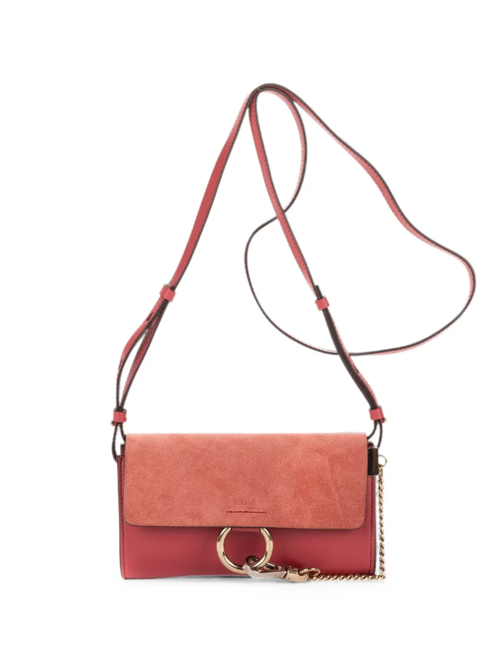 Chloé Pre-Owned mini Faye cross body bag - Rosa