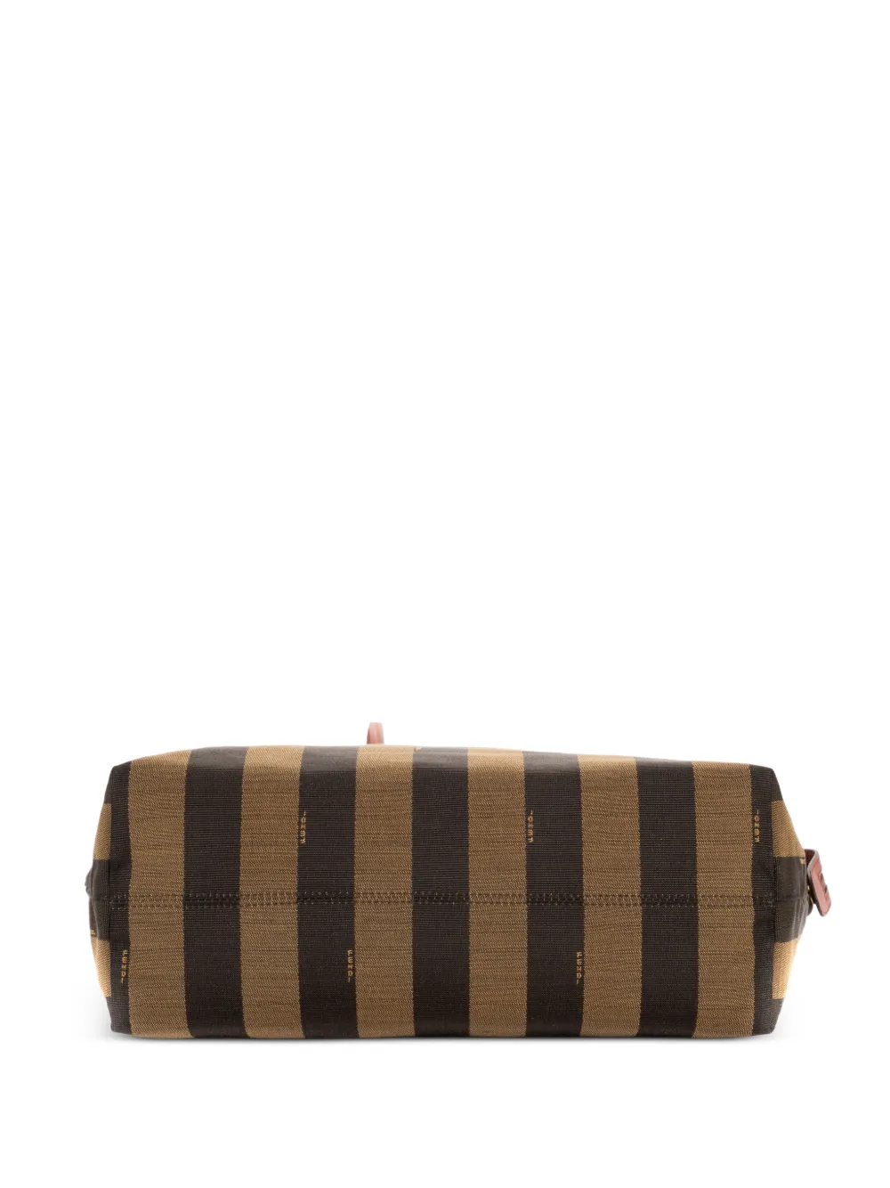 Fendi Pre-owned Pequin Zip Shoulder Bag in Black, view 4