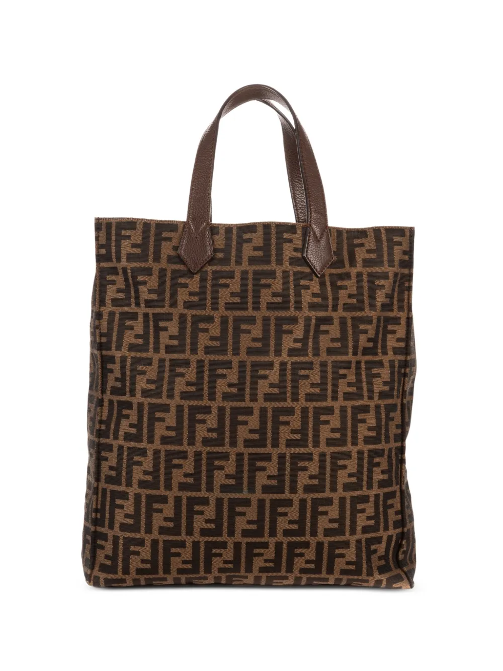Fendi Pre-Owned Zucca canvas tote bag - Brown