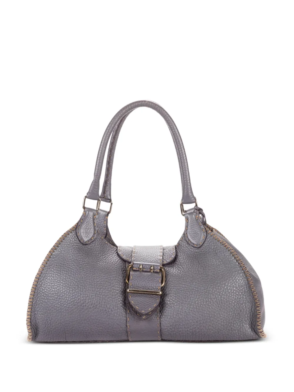 Fendi Pre-Owned By The Way whipstitch shoulder bag - Purple