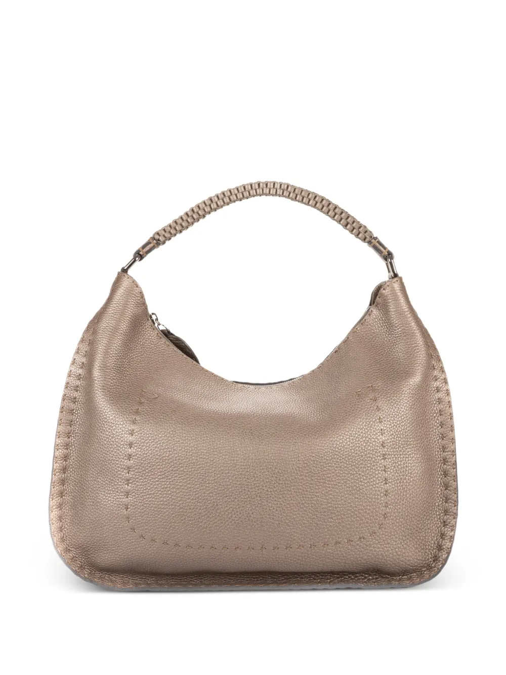 Fendi Pre-Owned Selleria whipstitch tote bag - Grau