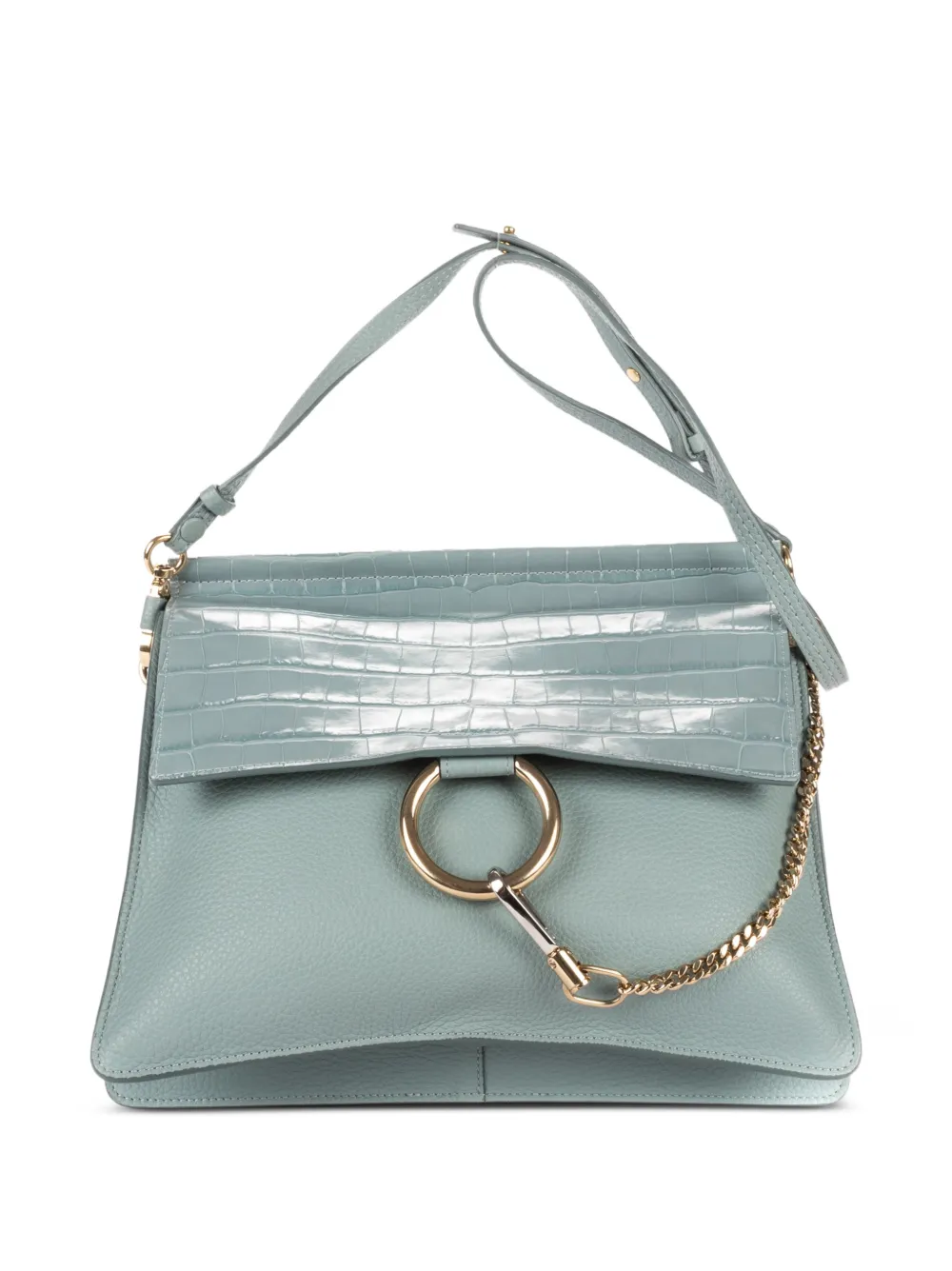 Chloé Pre-Owned medium Faye cross body bag - Blau