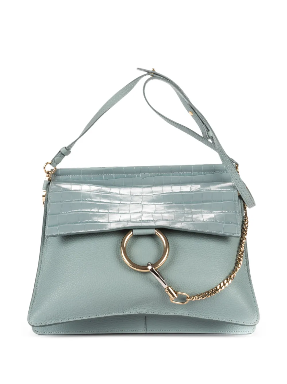 Chloé Pre-Owned medium Faye cross body bag - Blu