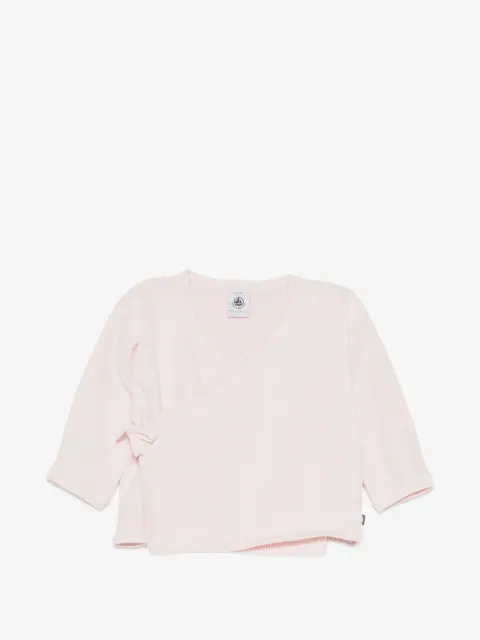 Petit Bateau cárdigan con motivo de corazón