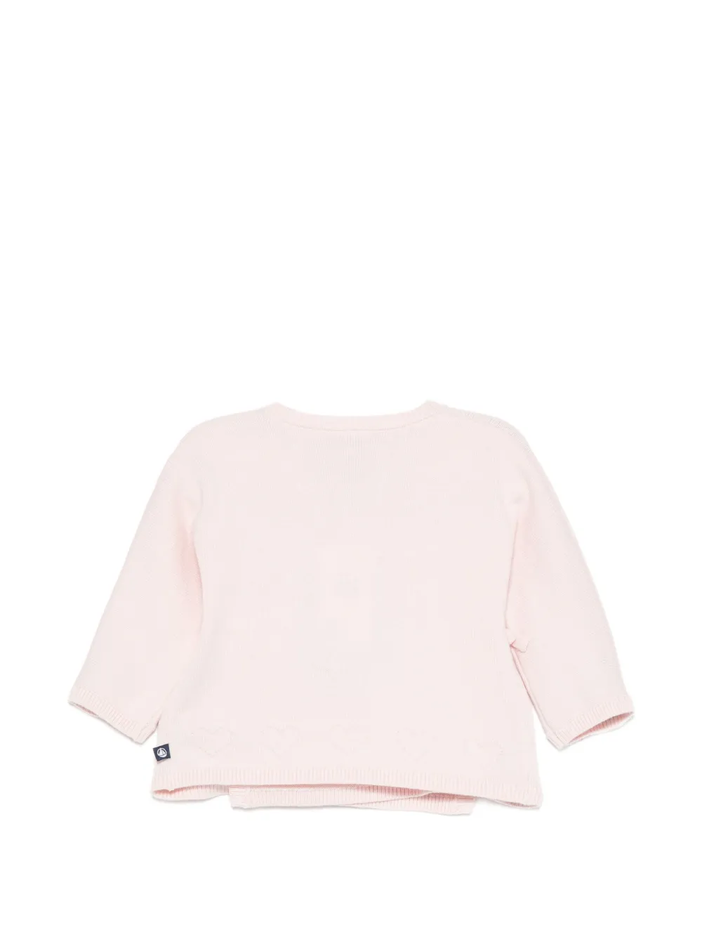 Petit Bateau Vest met hartprint Roze