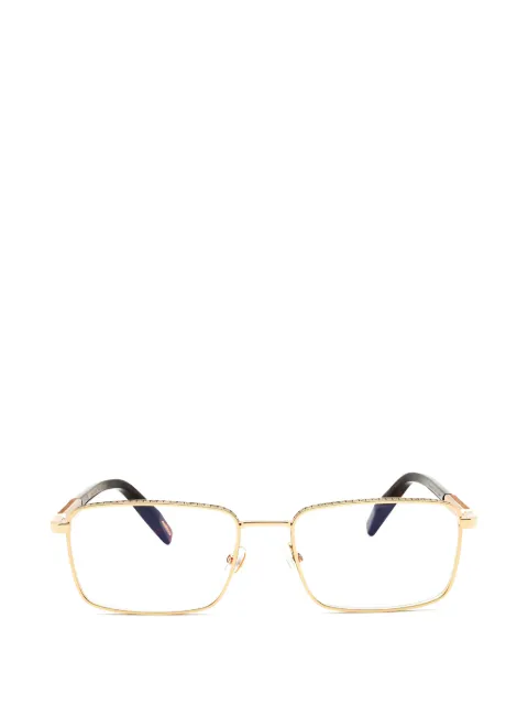 Chopard rectangle-frame glasses