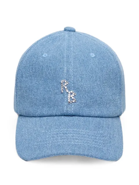 Ruslan Baginskiy gorra vaquera con cristales bordados
