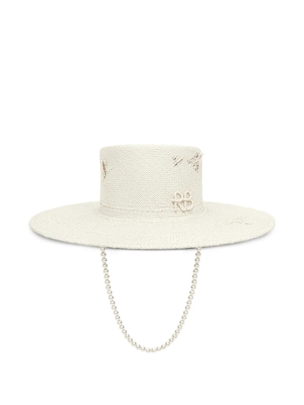 Ruslan Baginskiy Cappello con effetto vissuto - Bianco