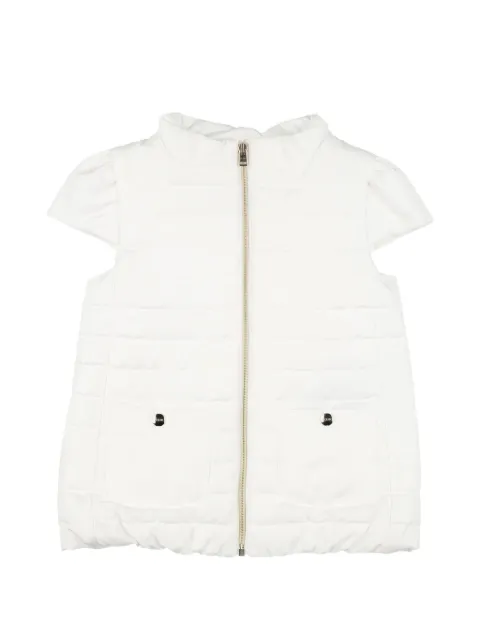 Herno Kids quilted cap-sleeve gilet