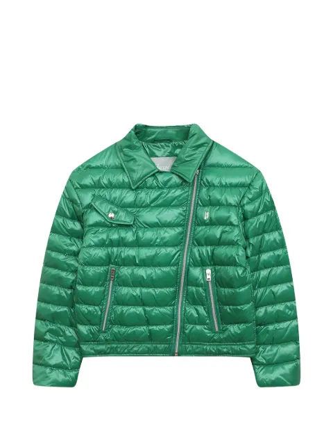 Herno Kids quilted biker jacket