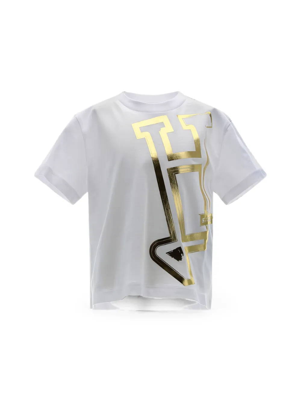 Herno Kids T-shirt met logoprint Wit