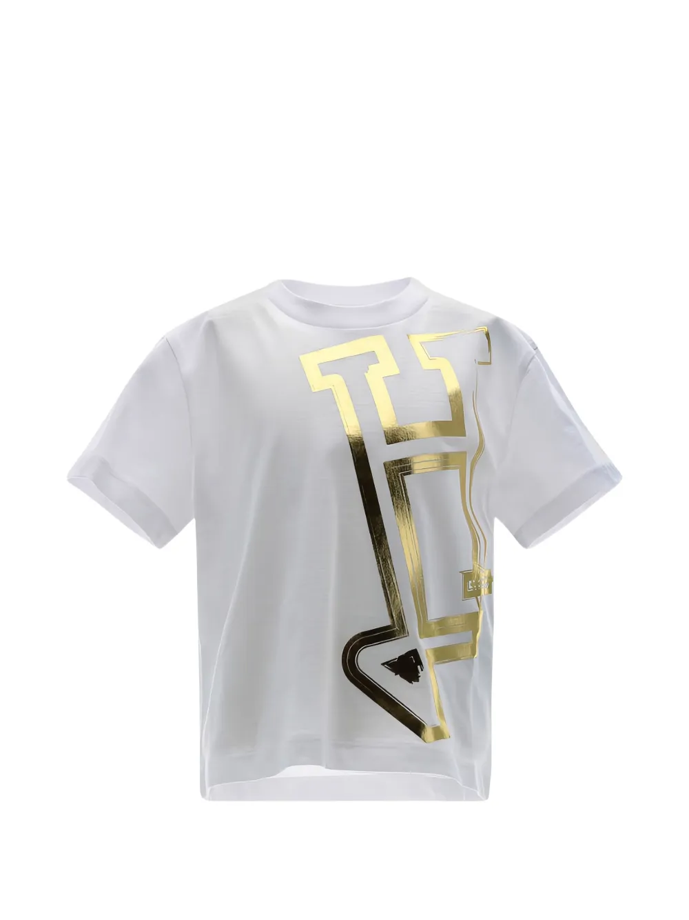 Herno Kids logo-print short-sleeve T-shirt - Bianco