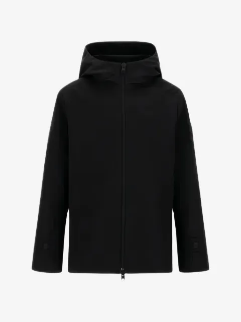 Herno Kids hooded zip-up jacket