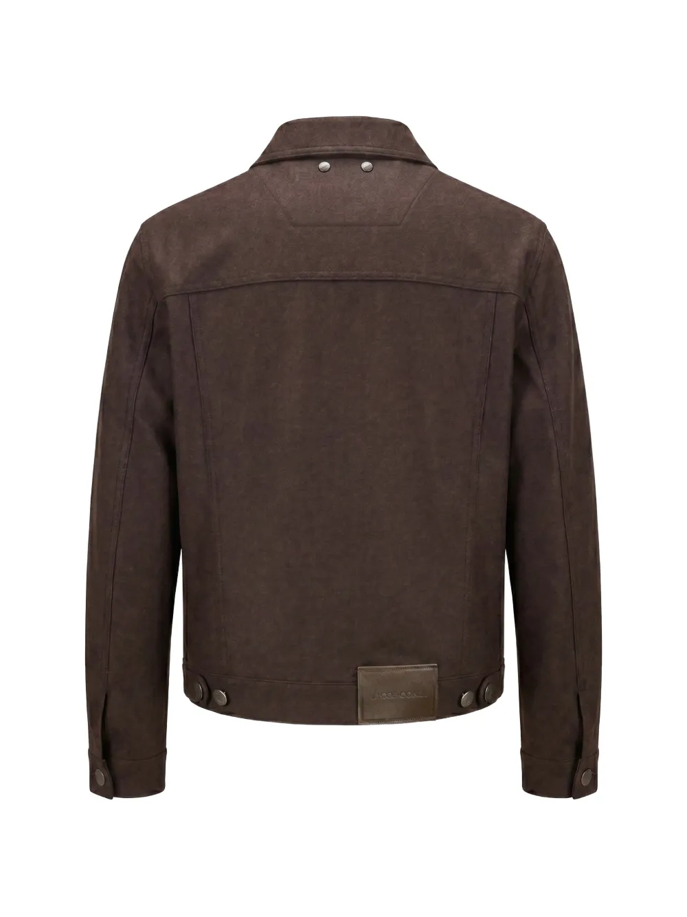Jacob Cohën Shirtjack met knoopsluiting Bruin