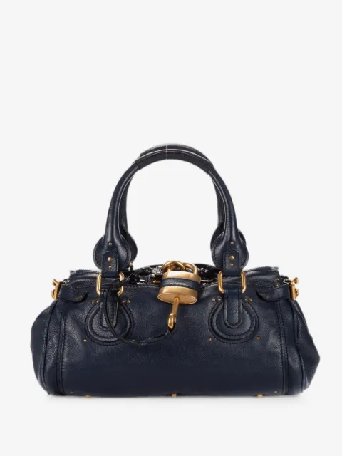 Chloé Pre-Owned Paddington padlock tote bag