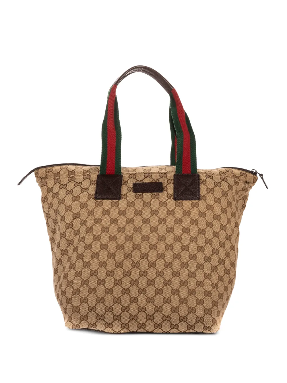 Gucci Pre-Owned GG Supreme Web tote bag - Toni neutri