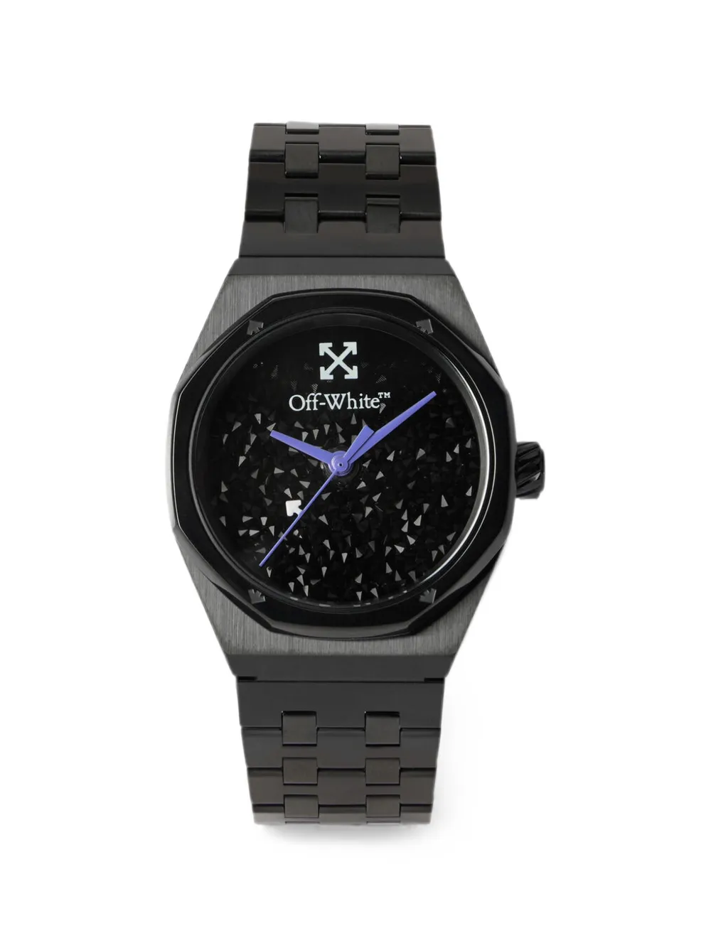 Off-White Dust arrows bezel 30mm watch - Nero