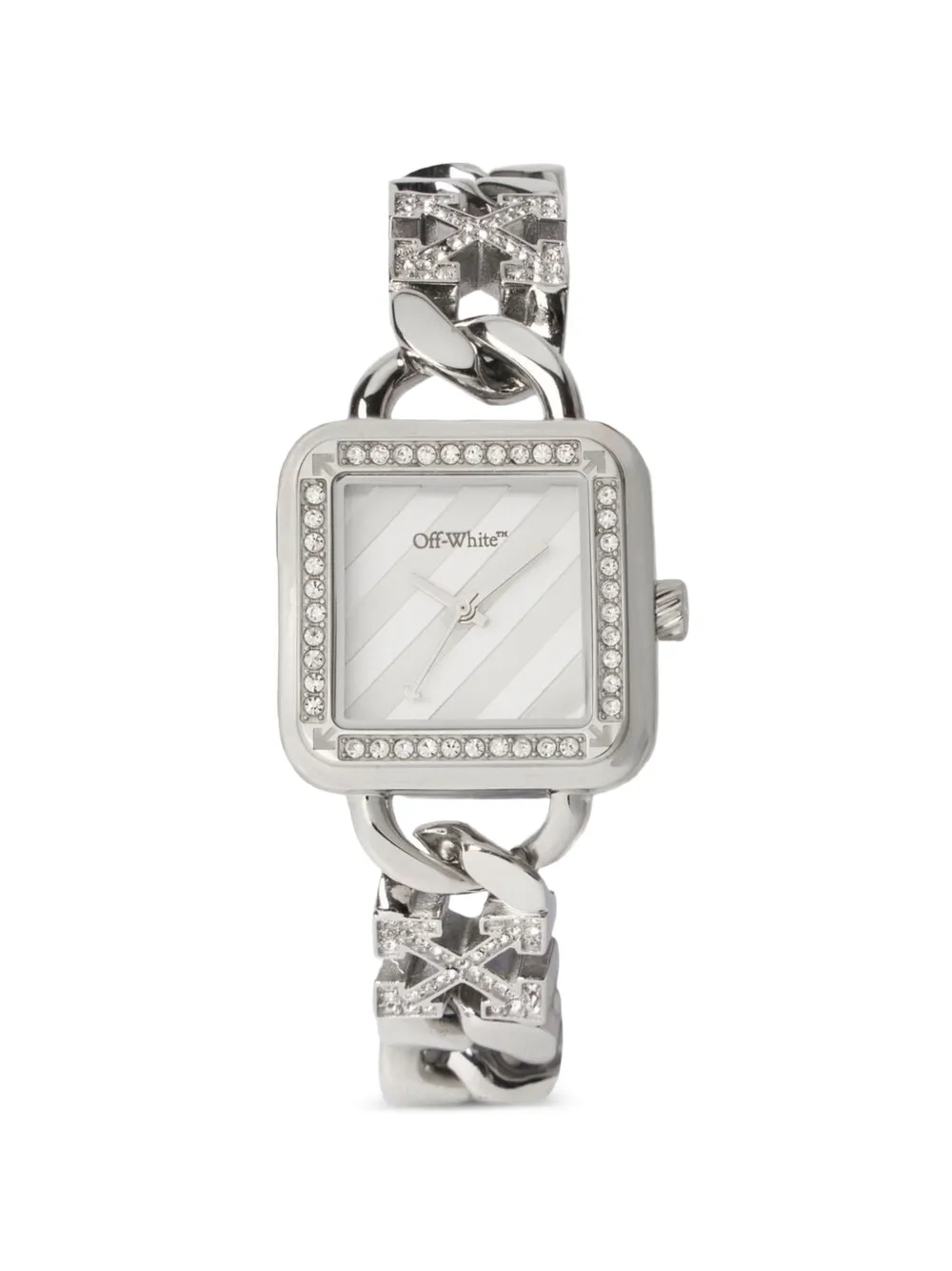 Off-White Street Bling 26,5mm watch - Bianco