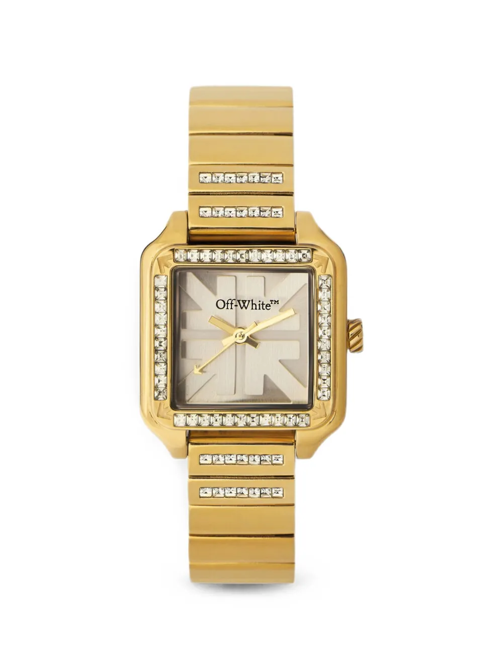 Off-White After Hours Pavé 31.5mm watch - Toni neutri