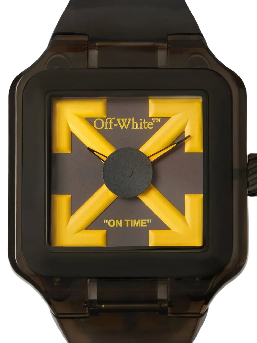 Off-White Proto 01 スクエアケース45mm 腕時計 | イエロー | FARFETCH JP