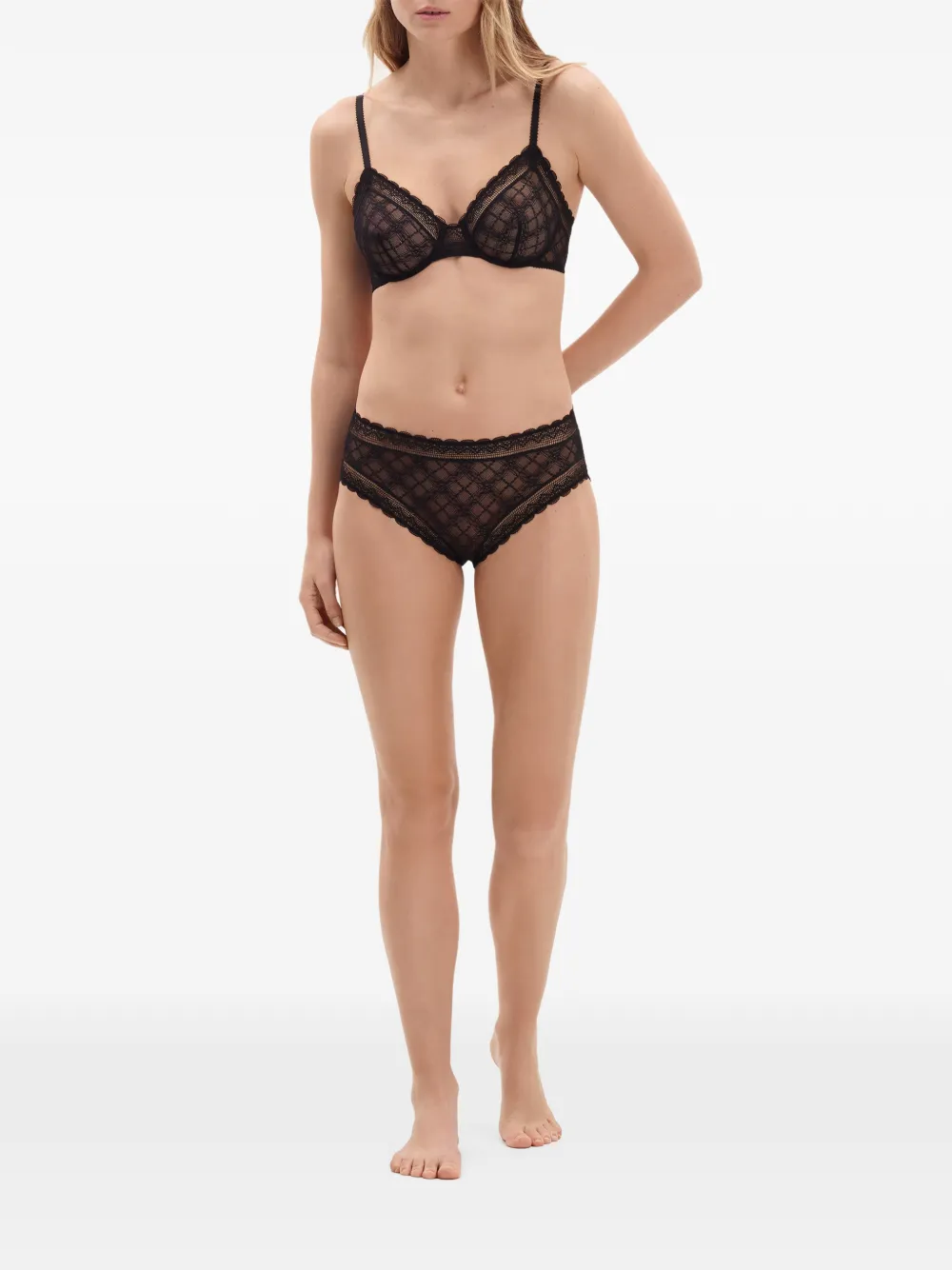 ERES Enchanteur bh met kanten afwerking Zwart