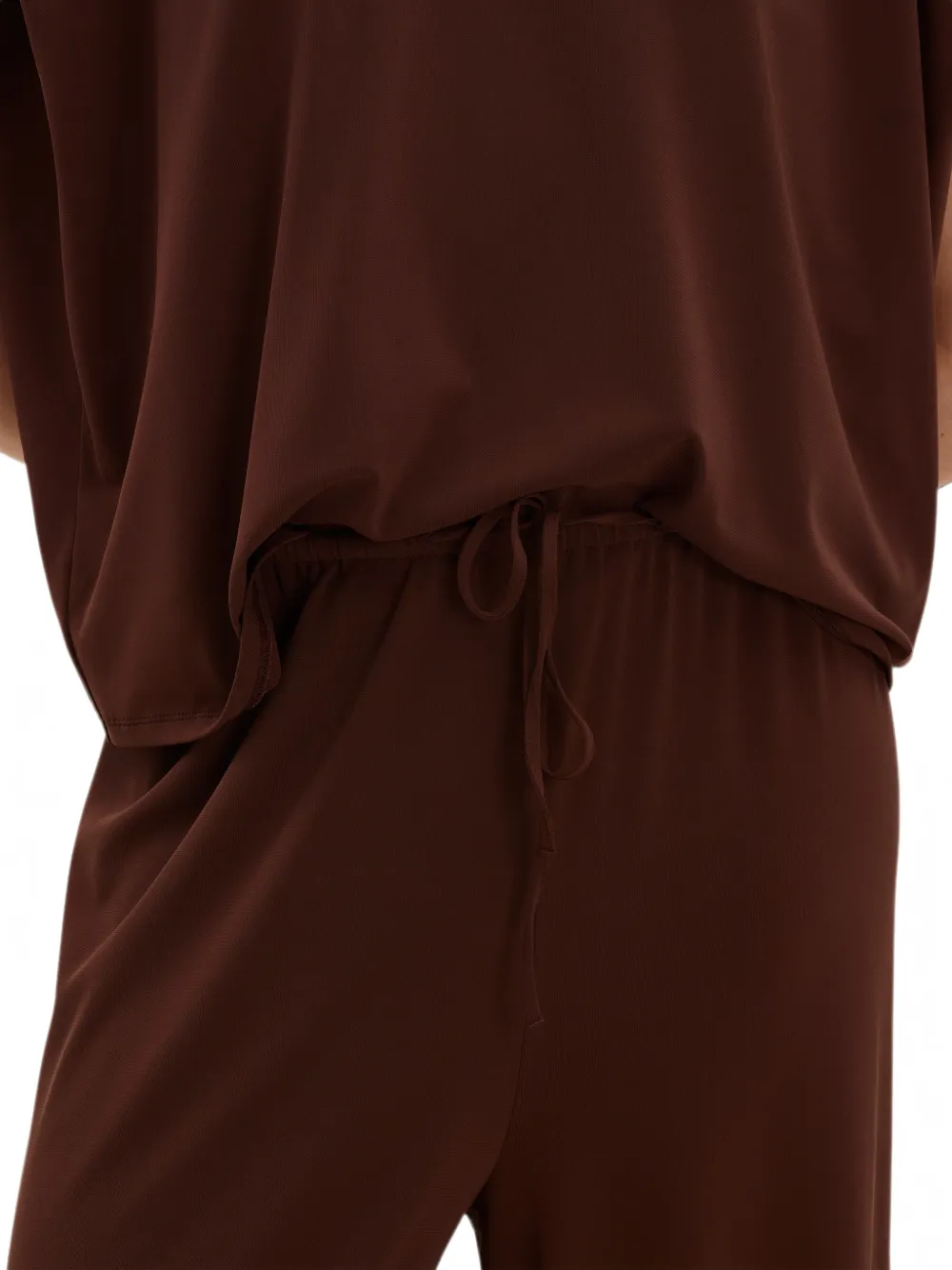 ERES Maelle short-sleeve top Bruin